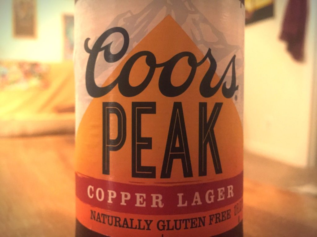 Coors Peak Copper Lager Gluten Free Beer Review